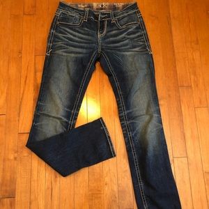 Barely worn, Buckle Black Jeans